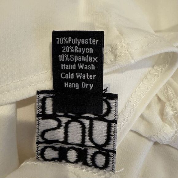 Clara Sun Woo Ivory White Tank Top Cami Shell Size Small - Picture 5 of 8